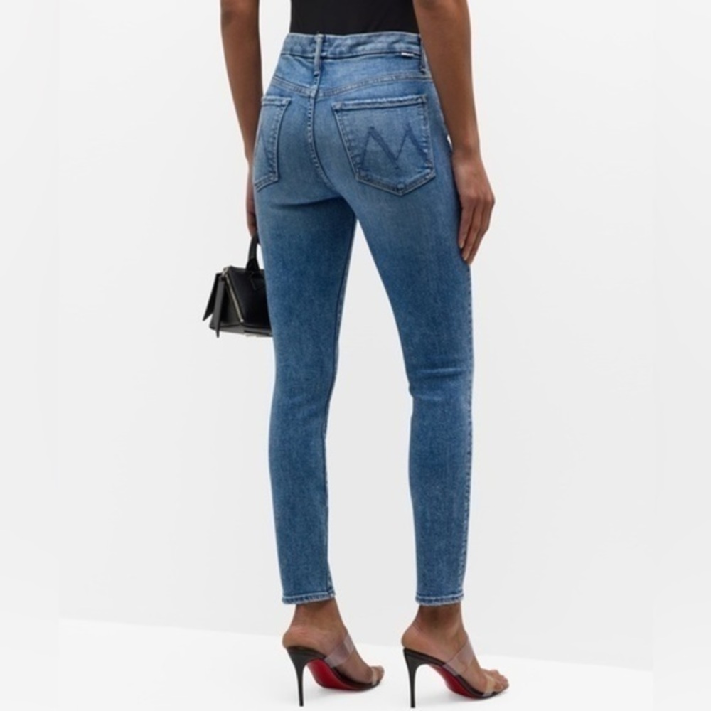 MOTHER The Looker Double Trouble Skinny Ankle Jean Sz 27